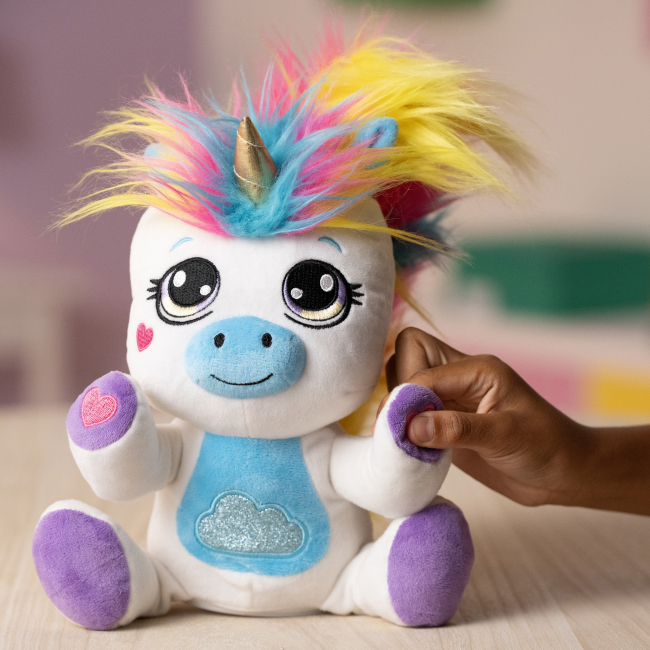 М'які тварини - Інтерактивна іграшка Furry tails Unicorn (FURR001-UN)#4