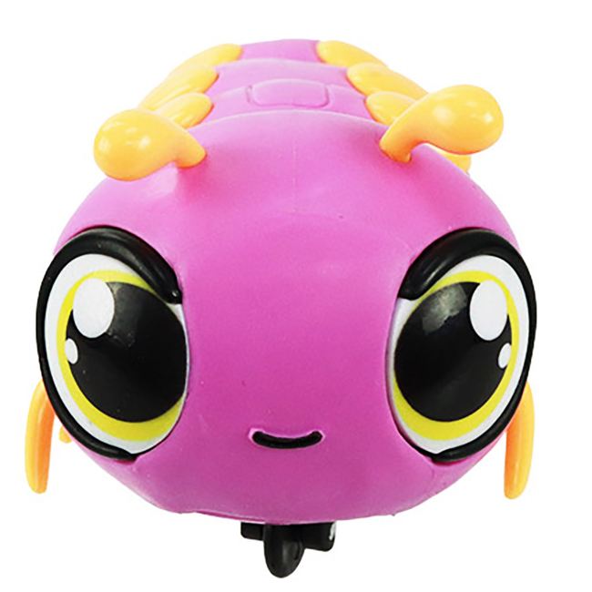 Фігурки тварин - Інтерактивна іграшка Jiggly pets Гусениця фіолетова (JPMB004-PU)#2