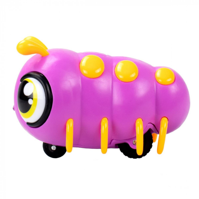 Фігурки тварин - Інтерактивна іграшка Jiggly pets Гусениця фіолетова (JPMB004-PU)#3