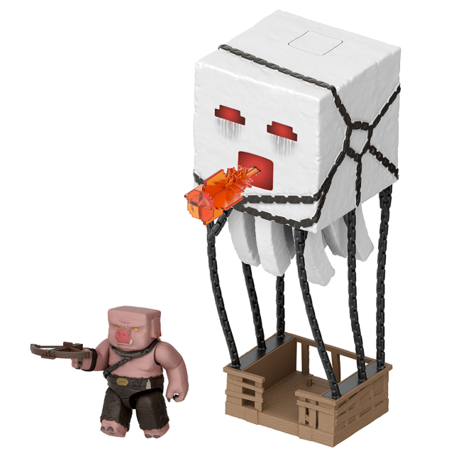 Фигурки персонажей - Игровой набор Minecraft Minecraft фильм Воздушный шар из Гаста (JFB69)#2