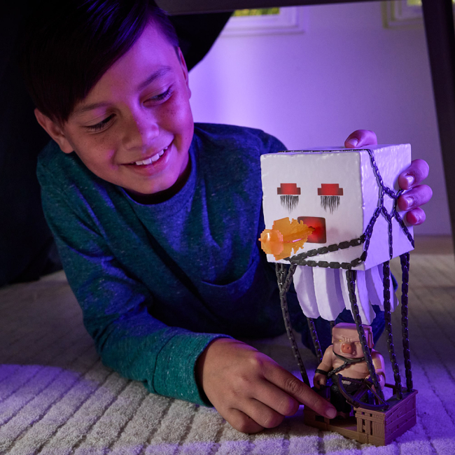 Фигурки персонажей - Игровой набор Minecraft Minecraft фильм Воздушный шар из Гаста (JFB69)#5