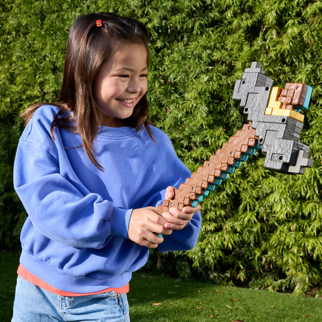 Холодное и метательное оружие - Меч-трансформер Minecraft 2 в 1 (JFR72)#5