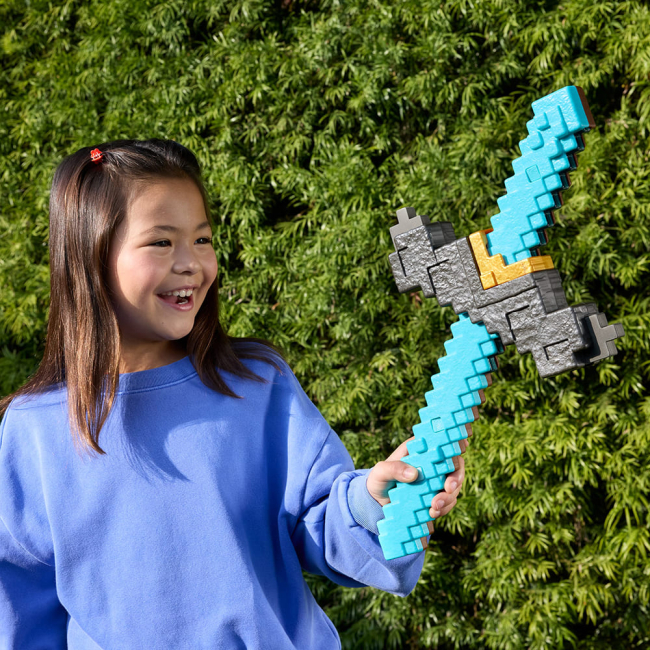 Холодное и метательное оружие - Меч-трансформер Minecraft 2 в 1 (JFR72)#6