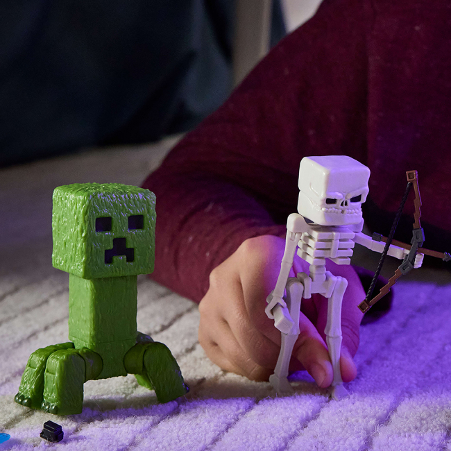 Фігурки персонажів - Фігурка Minecraft Фільм Скелет (JFR44/3)#5
