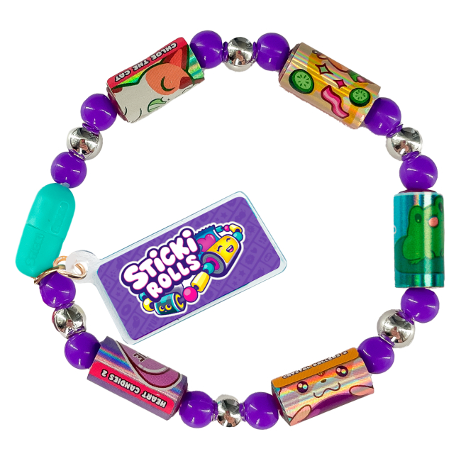 Наборы для творчества - Набор для творчества Sticki Rolls Шарм лама (SR100/4)#3