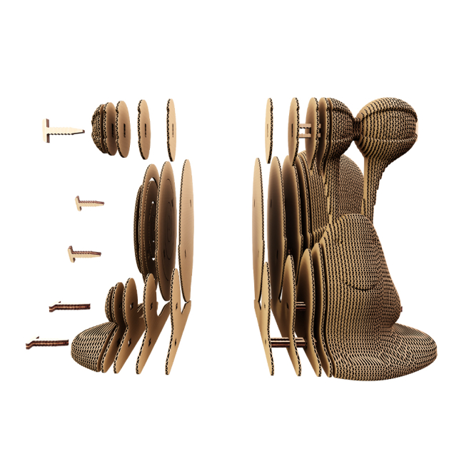 3D-пазлы - 3D пазл Cartonic Snail (CARTSNAIL)#4