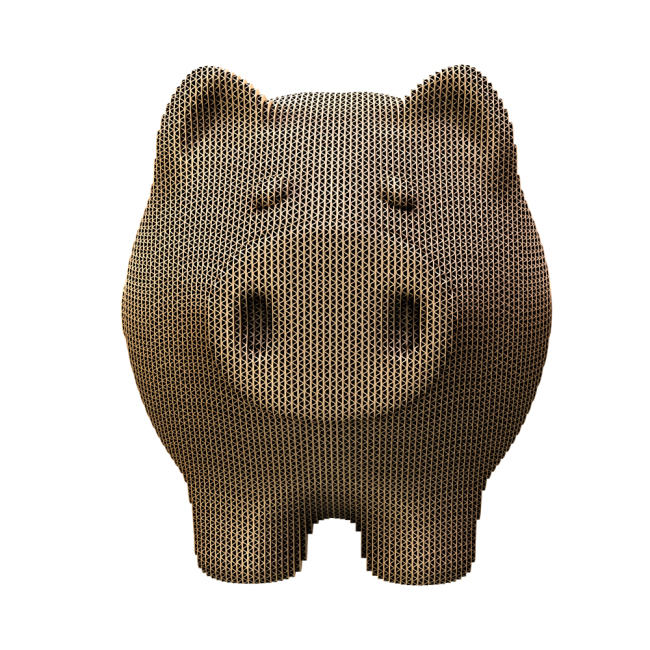 3D-пазли - 3D пазл Cartonic Piggy money bank (CARTPIGGY)#2
