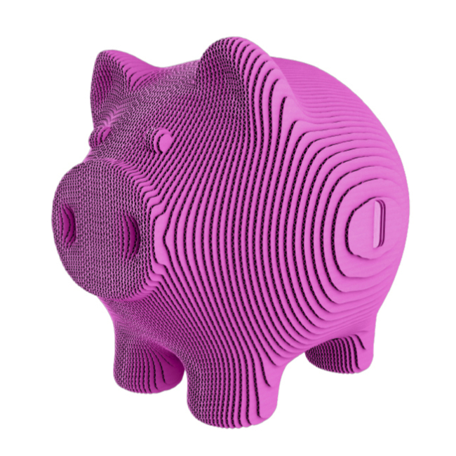 3D-пазли - 3D пазл Cartonic Piggy money bank (CARTPIGGY)#5
