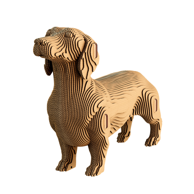 3D-пазлы - 3D пазл Cartonic Dachshund (CARTDACH)#2