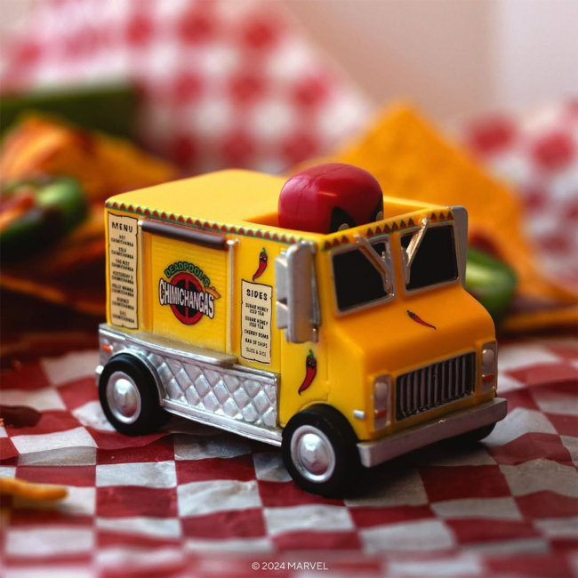 Фигурки персонажей - Набор фигурок Funko Pop Bitty Pop Ride Marvel Дедпул и грузовик чимичанги (83625)#5