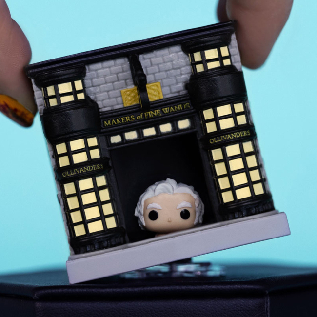 Фігурки персонажів - Набір фігурок ​Funko Pop Bitty Pop Towns Harry Potter Олівандер і крамниця чарівних паличок (83627)#5