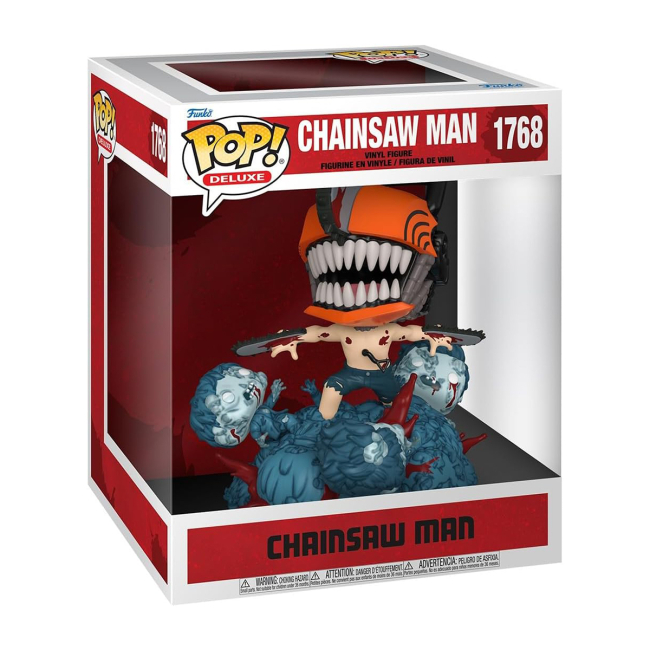 Фігурки персонажів - Фігурка Funko Pop Deluxe Chainsaw man Людина-бензопила (83632)#2