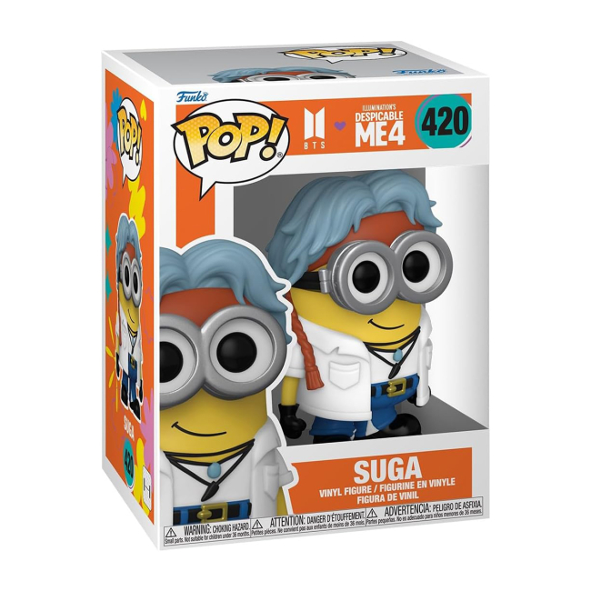 Фигурки персонажей - Фигурка Funko Pop Minions x BTS Шуга (85968)#2