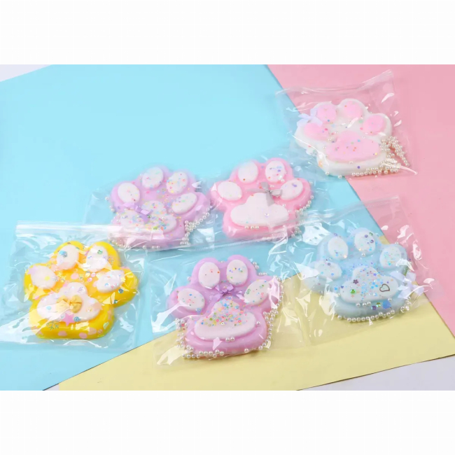 Антистресс игрушки - ​Игрушка-антистресс Monster Gum Fun Cafe Taba Мяу-лапка XL в ассортименте (T26184)#4