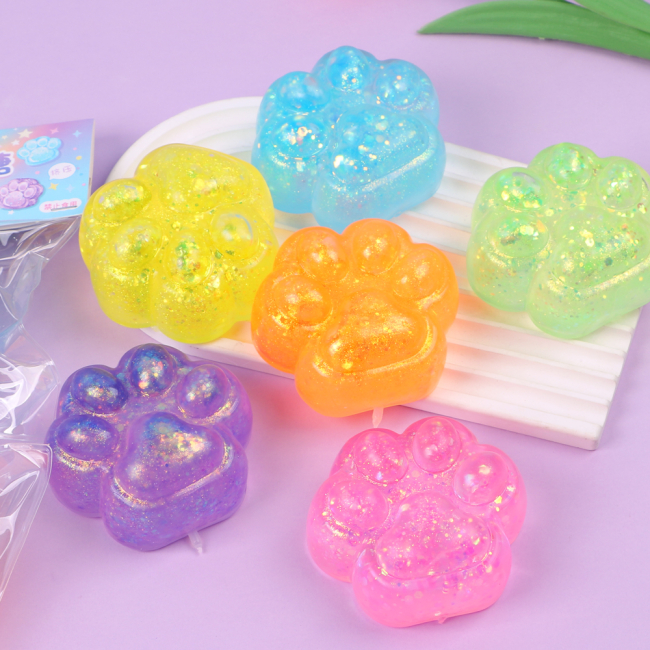 Антистрес іграшки - Антистрес іграшка Monster Gum Крутий заміс Cat's Paw жовта (T26182/4)#2