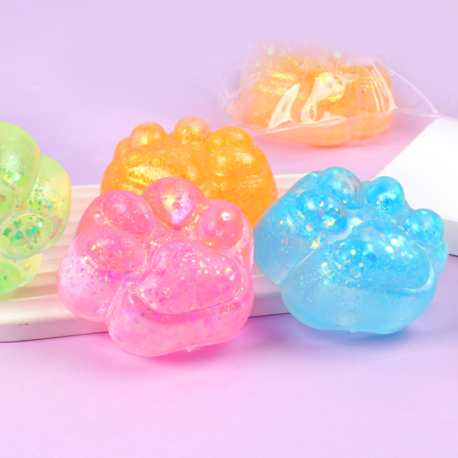 Антистрес іграшки - Антистрес іграшка Monster Gum Крутий заміс Cat's Paw блакитна (T26182/6)#2