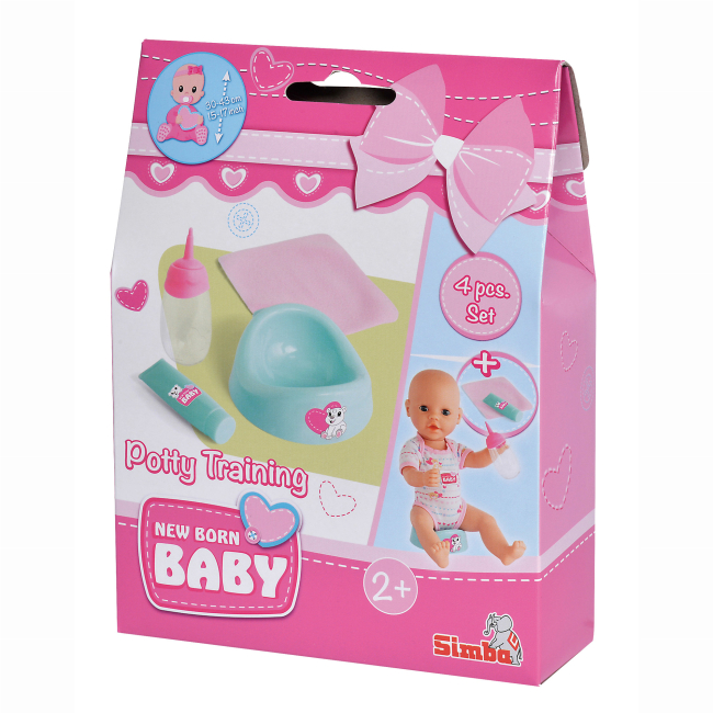Одяг та аксесуари - Ігровий набір Simba Привчання до горщика для пупса 30-43 см (5560508)#4