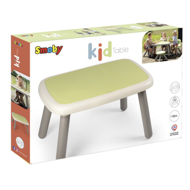 Детская мебель - Стол Smoby Life зелено-серый (7600880408)#2