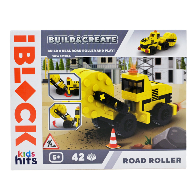 Конструктори з унікальними деталями - Конструктор IBLOCK Junior Kids hits Build & create Каток (KH53/001/1/2/3/4/2)#3