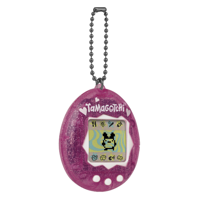 Електроніка для дітей - Тамагочі Tamagotchi Оріджинал Pink glitter P2 (123838)#2