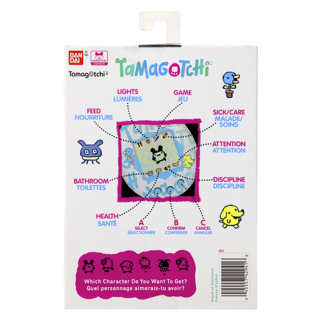 Електроніка для дітей - Тамагочі Tamagotchi Оріджинал Pink glitter P2 (123838)#4