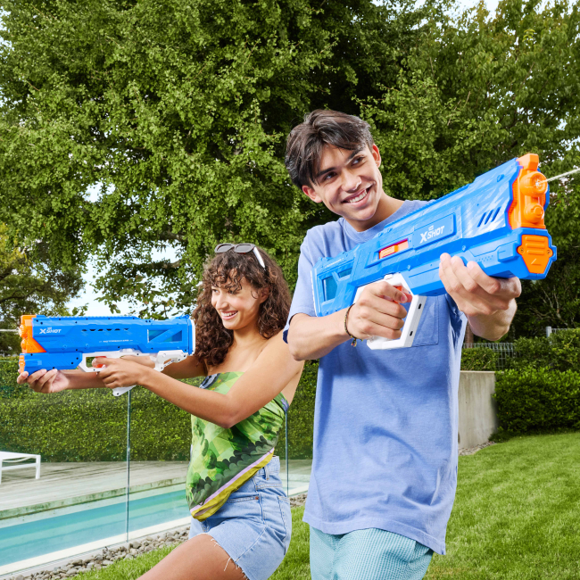 Водное оружие - Водный бластер X-Shot Fast-Fill Motor Soaker Medium (118159)#5