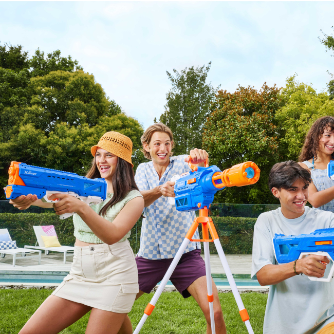 Водное оружие - Водный бластер X-Shot Fast-Fill Motor Soaker Medium (118159)#6