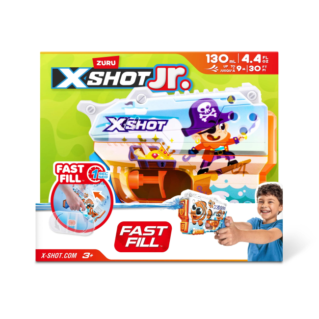 Водное оружие - Водный бластер X-Shot Fast-Fill Junior Пират (118143B)#3