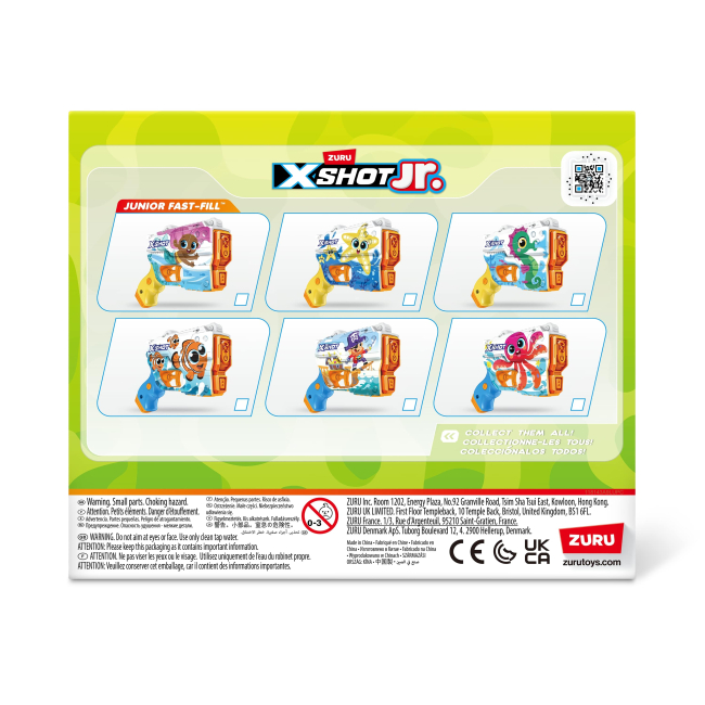 Водное оружие - Водный бластер X-Shot Fast-Fill Junior Пират (118143B)#4