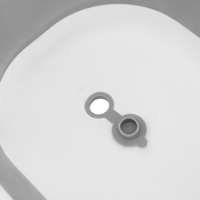 Товари для догляду - Ванночка для немовлят MoMi Nata gray (AKCE00052)#6