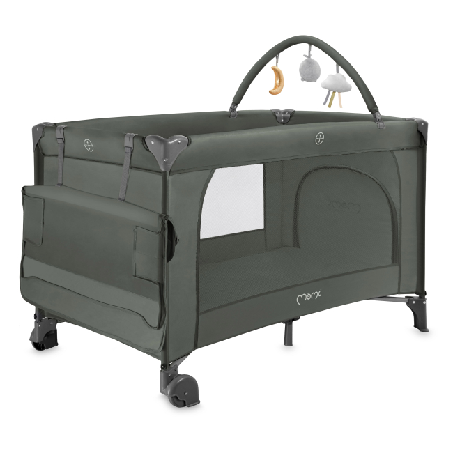 Манежи - Манеж MoMi Belove plus dark green (LOZE00025)#4