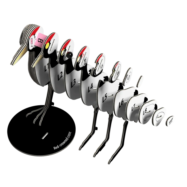 3D-пазлы - 3D пазл Eugy Зоопарк Аист (XEG-125)#2