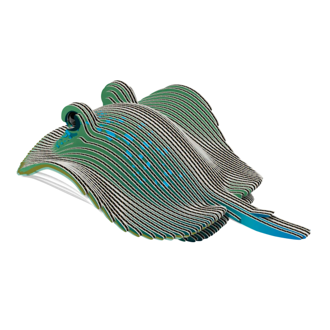 3D-пазли - 3D пазл Eugy Зоопарк Скат (XEG-102)#3