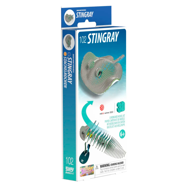 3D-пазли - 3D пазл Eugy Зоопарк Скат (XEG-102)#7