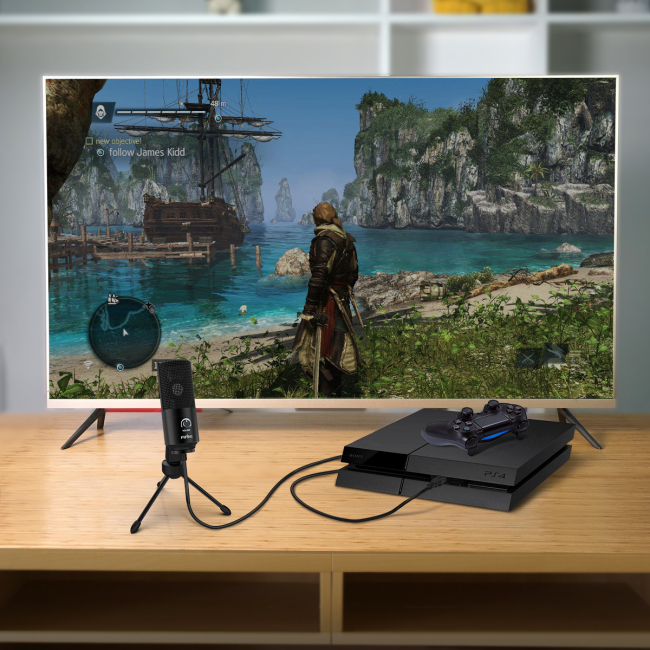 Микрофоны - Микрофон Fifine однонаправляющий конденсаторный (K669B)#3