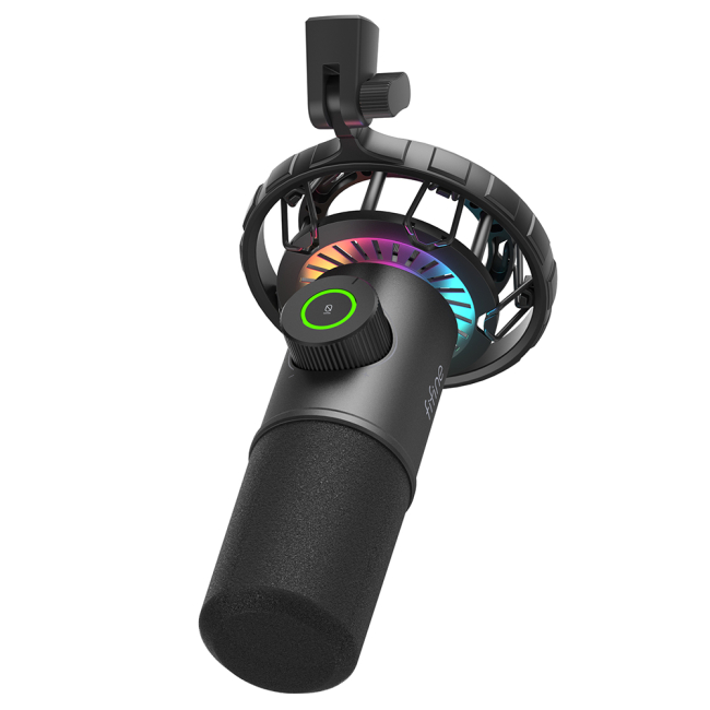 Микрофоны - Микрофон динамический Fifine USB Type-C RGB (K658)#3