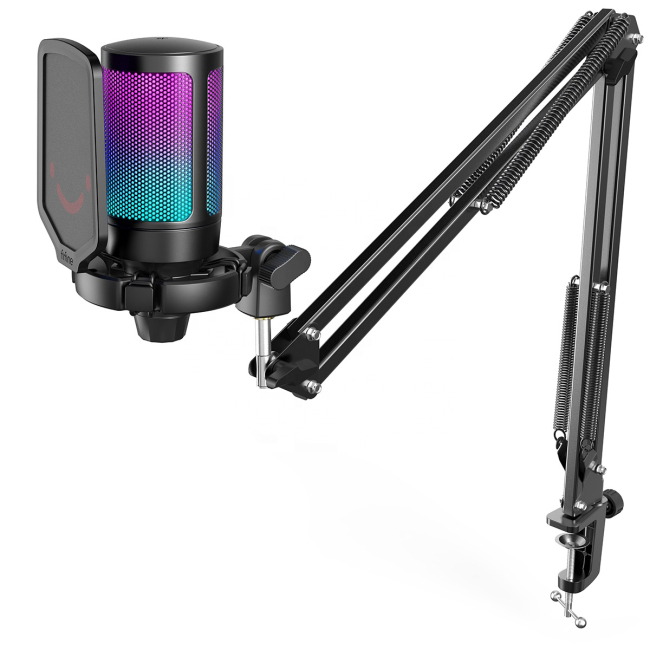 Микрофоны - Микрофон конденсаторный Fifine черный (A6T)#2