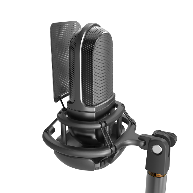 Микрофоны - Микрофон конденсаторный Fifine черный (K726)#3