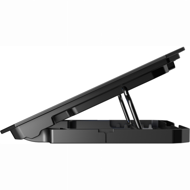 Меблі для геймерів - Охолоджувальна підставка для ноутбука GamePro RGB Black USB (CP413)#6