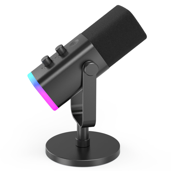 Мікрофони - Мікрофон динамічний Fifine AmpliGame Black (AM8)#2