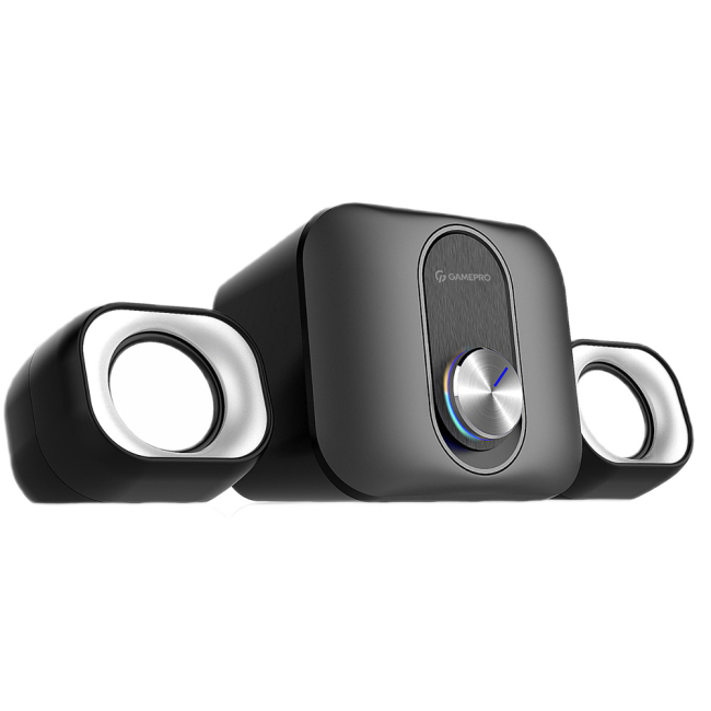 Колонки - Акустическая система GamePro RGB Black (GS480)#2