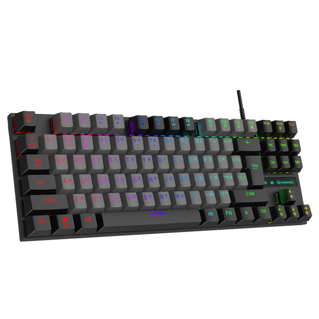 Клавиатура и мыши - Клавиатура GamePro Blue Switch LED (MK100B)#2