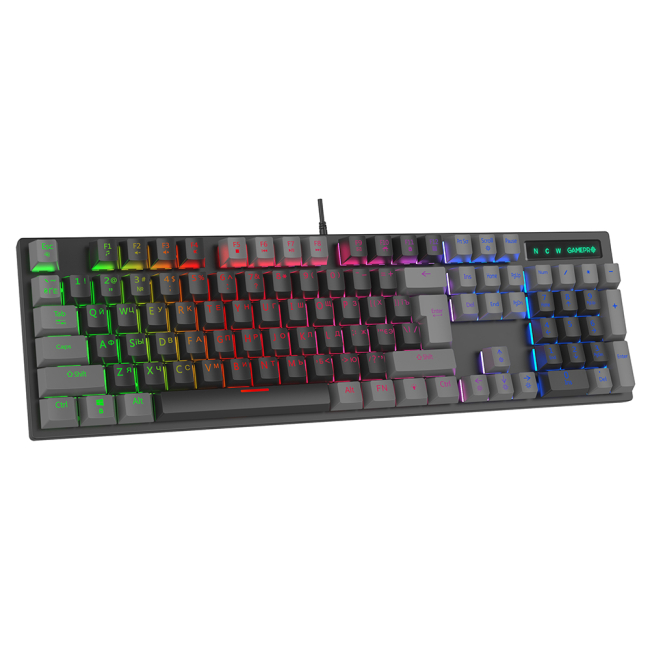 Клавіатура і миші - Клавіатура GamePro RED Switch LED (MK105R)#2