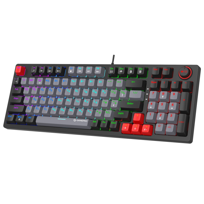 Клавіатура і миші - Клавіатура GamePro Red switches (MK120R)#3