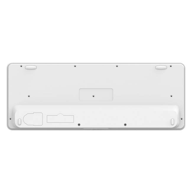 Клавіатура і миші - Клавіатура OfficePro бездротова з підсвічуванням біла (SK790W)#3