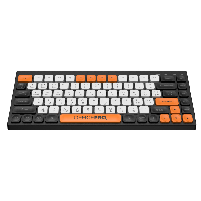Клавиатура и мыши - Клавиатура OfficePro беспроводная черная (SK955B)#2
