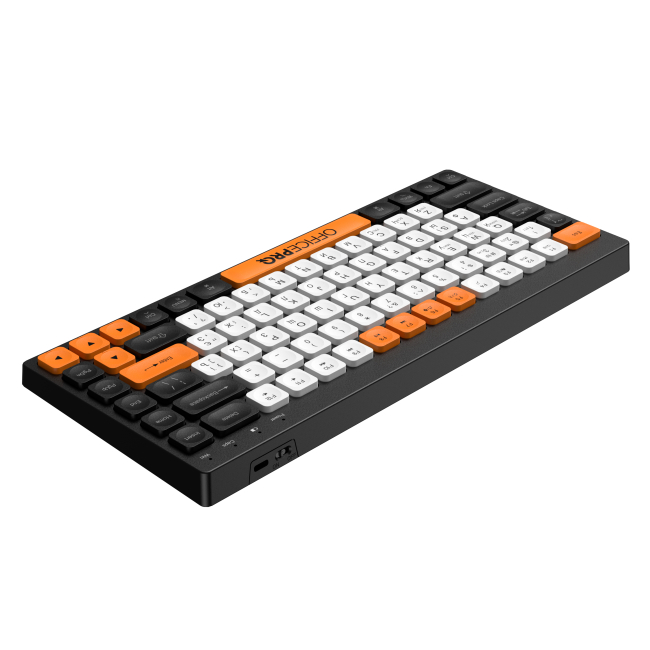 Клавиатура и мыши - Клавиатура OfficePro беспроводная черная (SK955B)#3