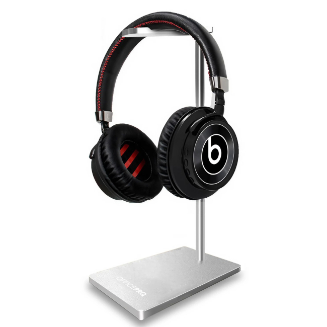 Меблі для геймерів - Підставка для навушників OfficePro Silver (LS350S)#3