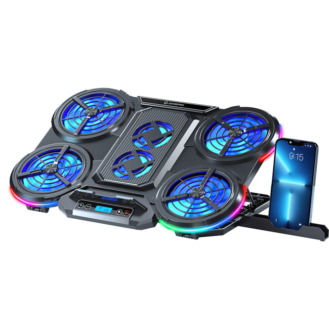 Мебель для геймеров - Охлаждающая подставка для ноутбука GamePro Black (CP770)#2