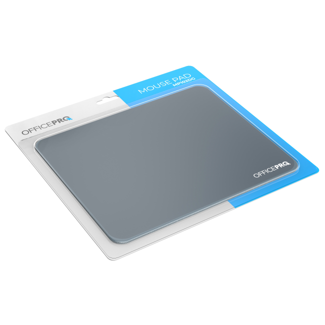 Клавиатура и мыши - Коврик для мыши OfficePro Dark gray (MP102DG)#3
